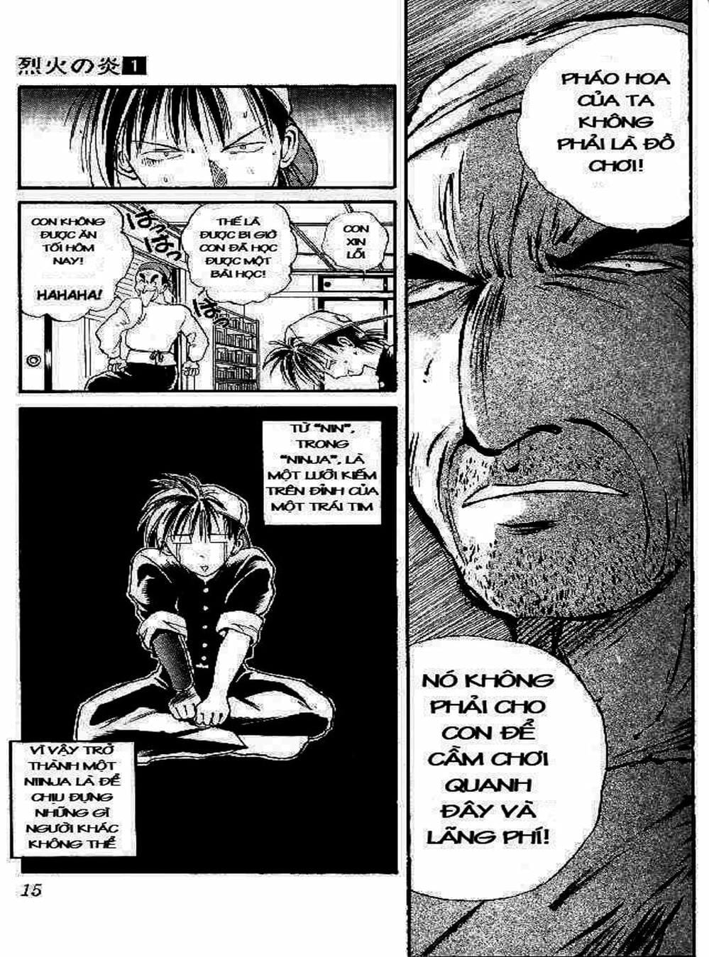 Truyện Tranh Ngọn Lửa Recca - Flame Of Recca trang 9