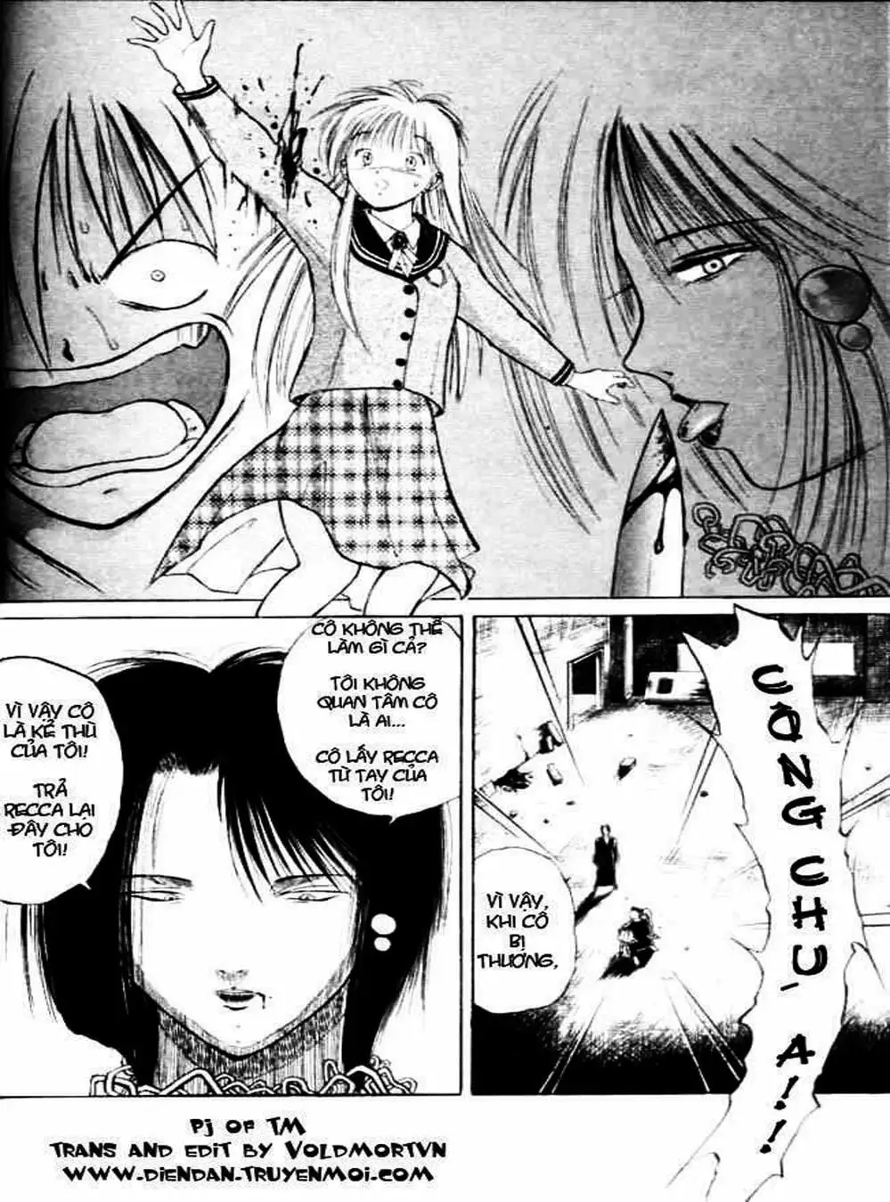 Truyện Tranh Ngọn Lửa Recca - Flame Of Recca trang 9