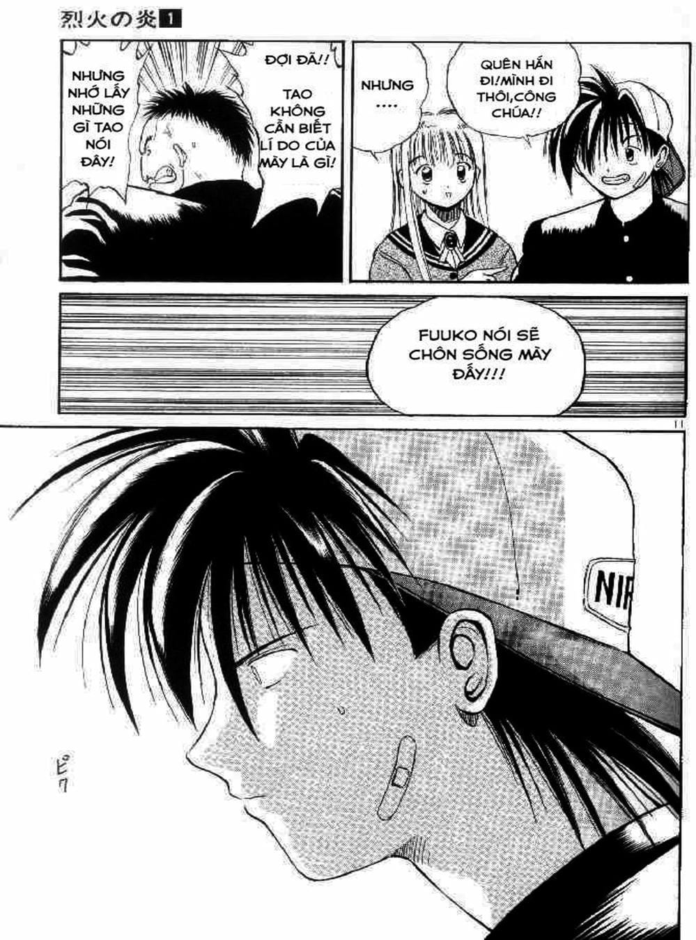 Truyện Tranh Ngọn Lửa Recca - Flame Of Recca trang 9