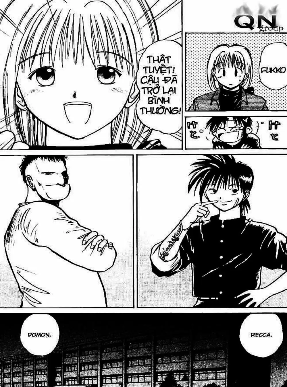 Truyện Tranh Ngọn Lửa Recca - Flame Of Recca trang 9