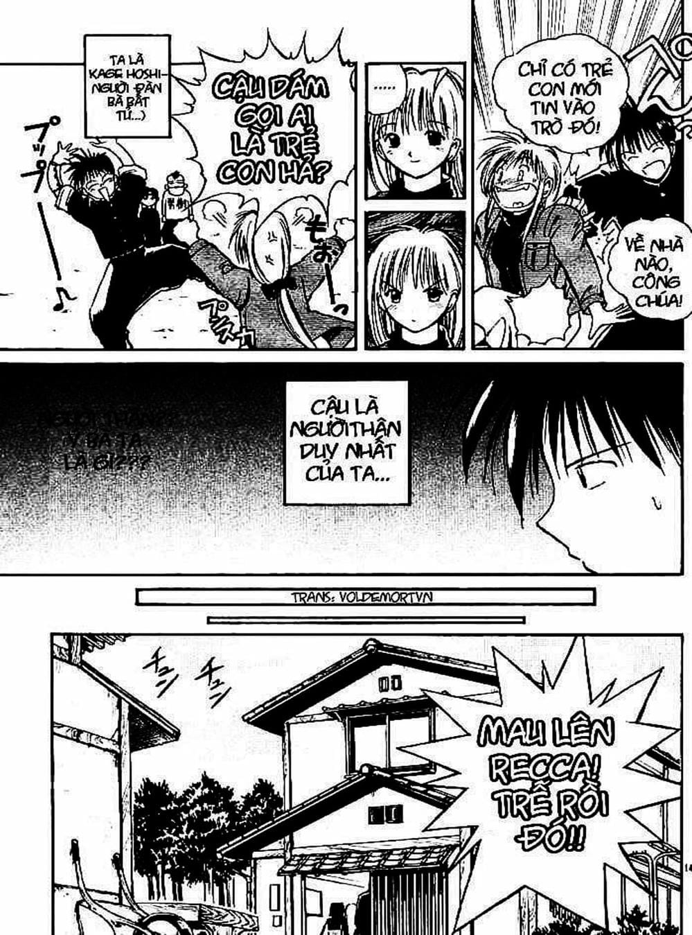 Truyện Tranh Ngọn Lửa Recca - Flame Of Recca trang 9