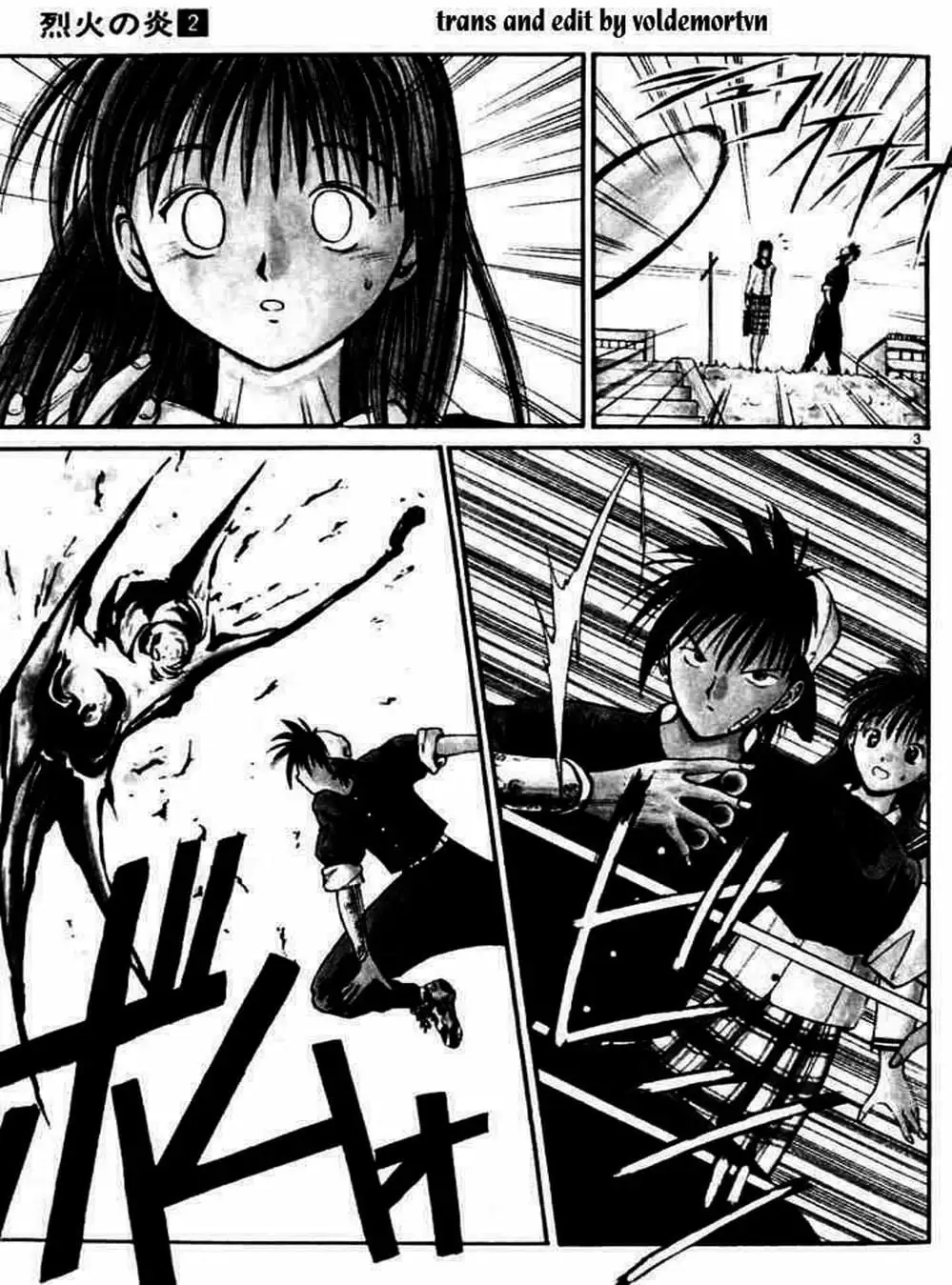 Truyện Tranh Ngọn Lửa Recca - Flame Of Recca trang 9