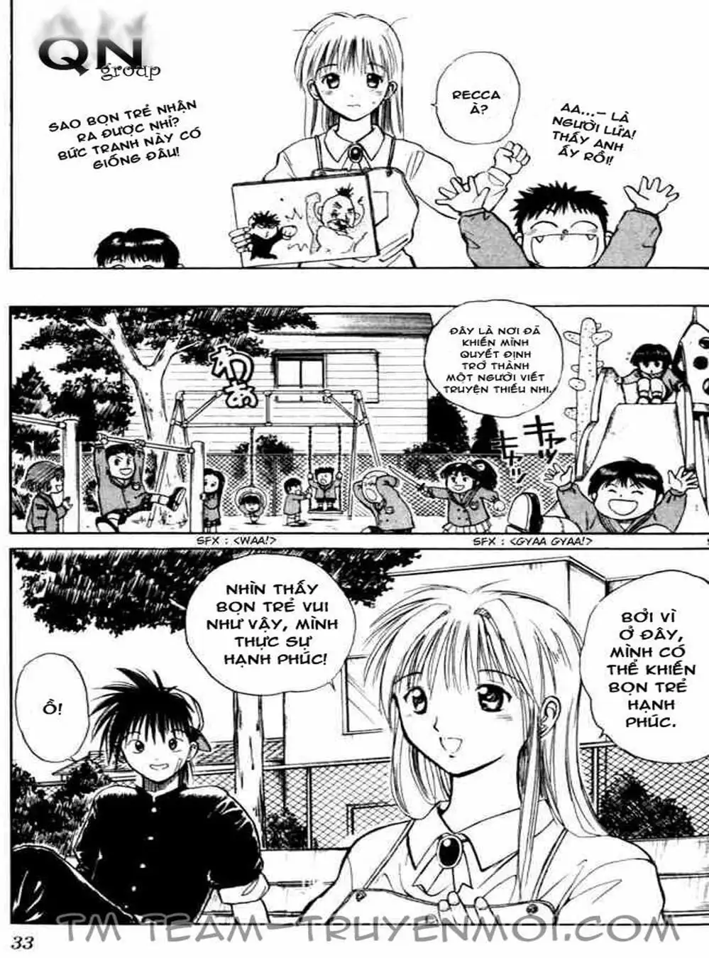 Truyện Tranh Ngọn Lửa Recca - Flame Of Recca trang 9