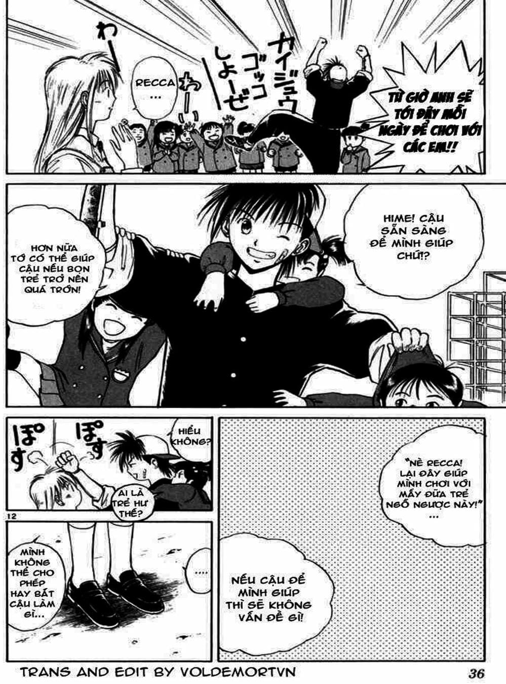 Truyện Tranh Ngọn Lửa Recca - Flame Of Recca trang 9