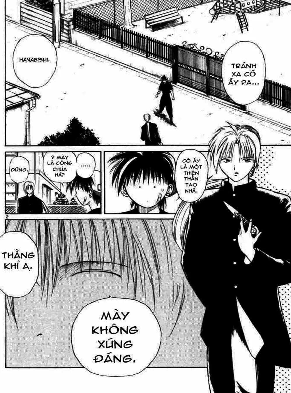 Truyện Tranh Ngọn Lửa Recca - Flame Of Recca trang 9