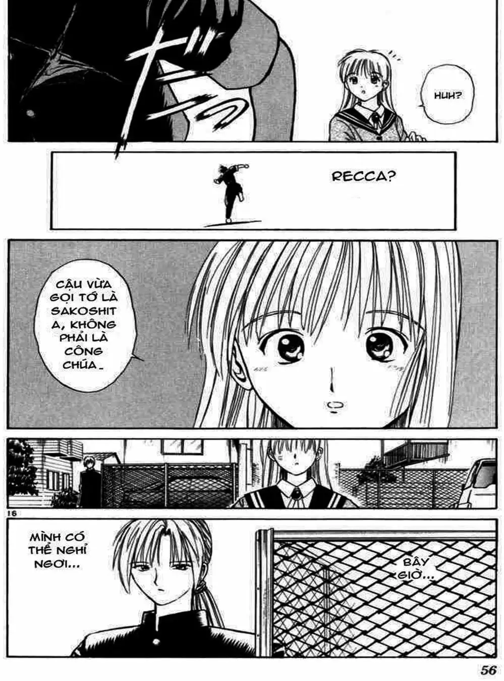 Truyện Tranh Ngọn Lửa Recca - Flame Of Recca trang 9