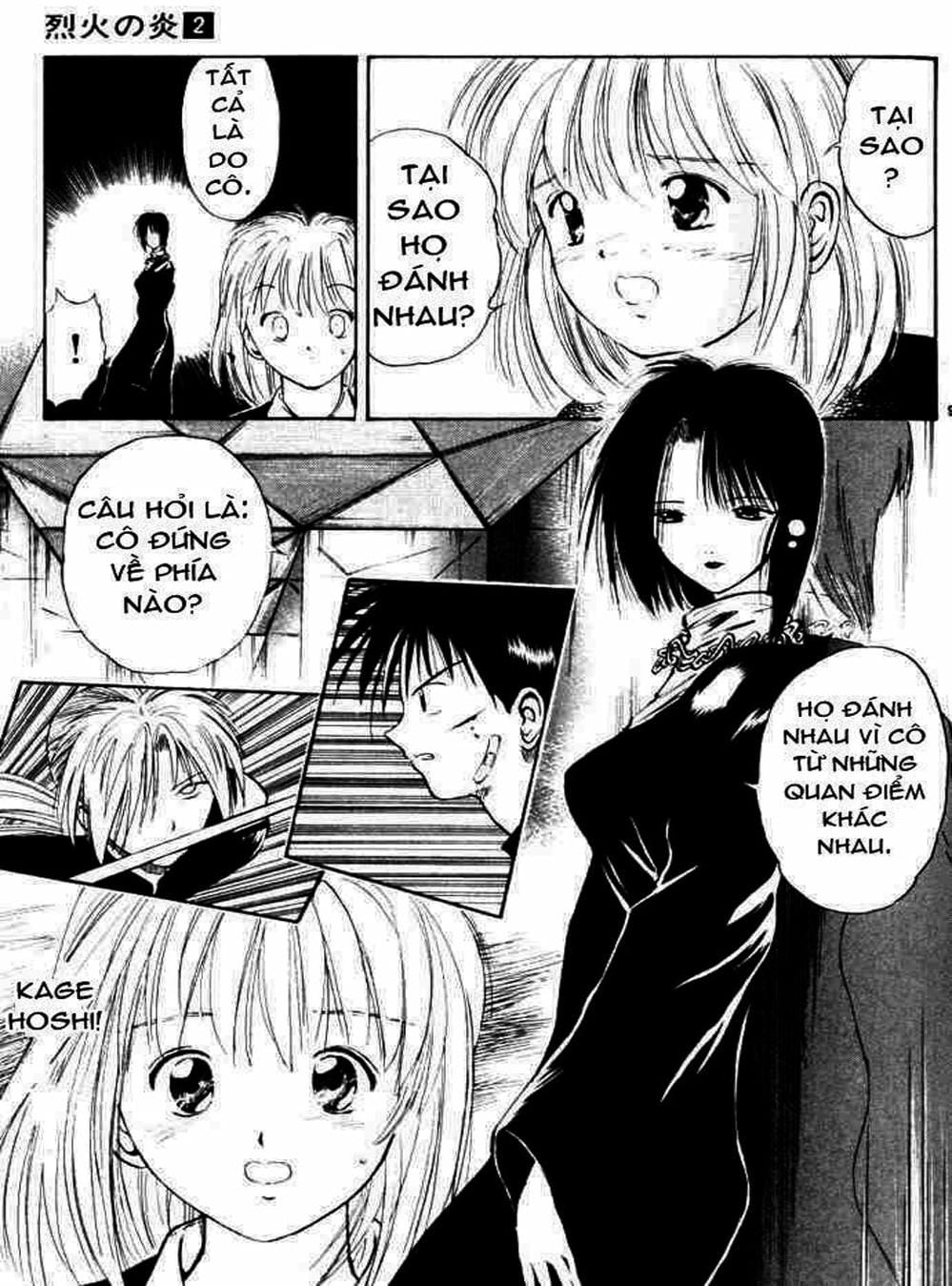 Truyện Tranh Ngọn Lửa Recca - Flame Of Recca trang 9