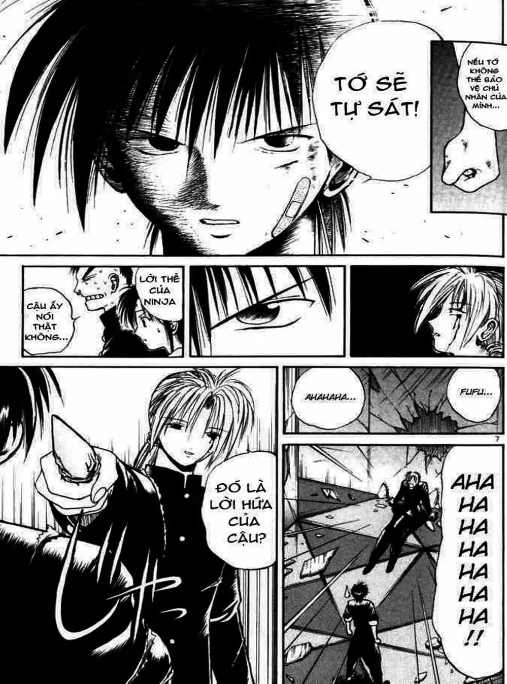 Truyện Tranh Ngọn Lửa Recca - Flame Of Recca trang 9