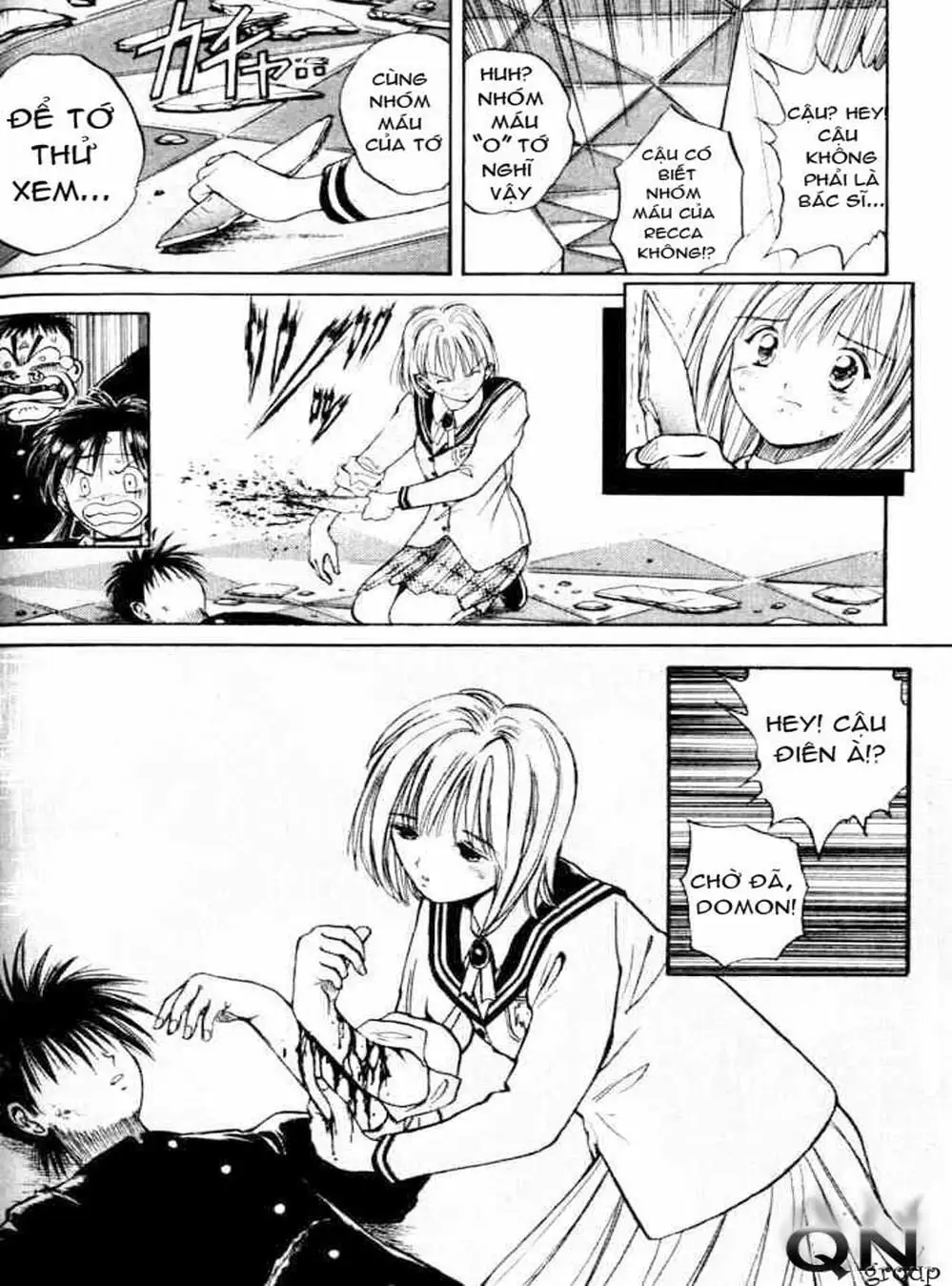 Truyện Tranh Ngọn Lửa Recca - Flame Of Recca trang 9