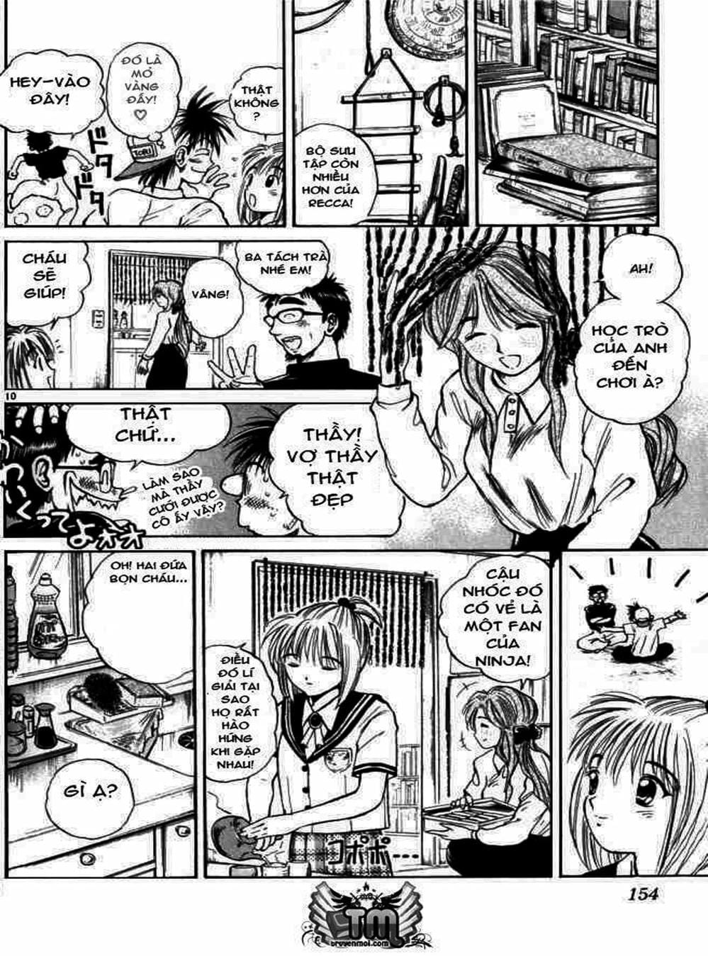 Truyện Tranh Ngọn Lửa Recca - Flame Of Recca trang 9