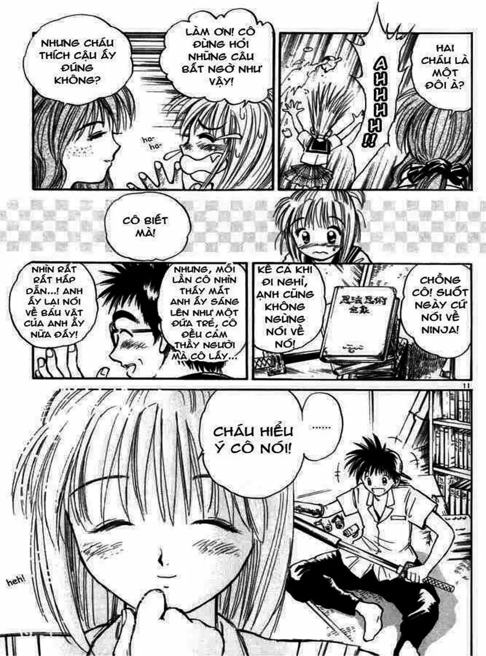 Truyện Tranh Ngọn Lửa Recca - Flame Of Recca trang 9