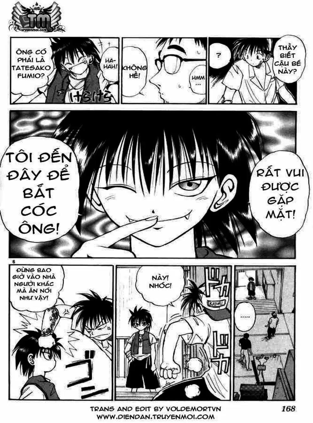 Truyện Tranh Ngọn Lửa Recca - Flame Of Recca trang 9