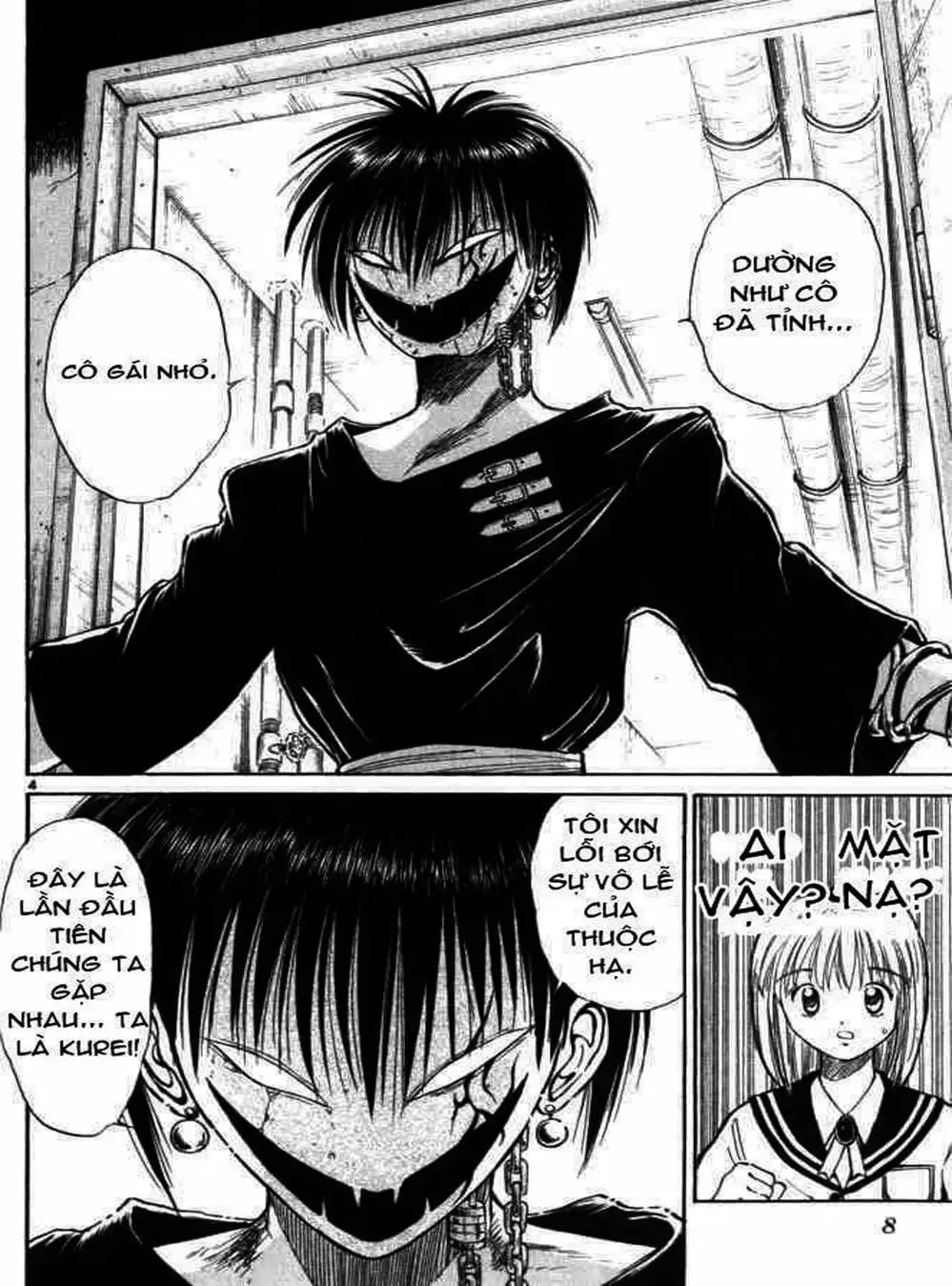 Truyện Tranh Ngọn Lửa Recca - Flame Of Recca trang 9