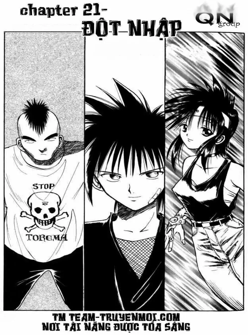 Truyện Tranh Ngọn Lửa Recca - Flame Of Recca trang 9