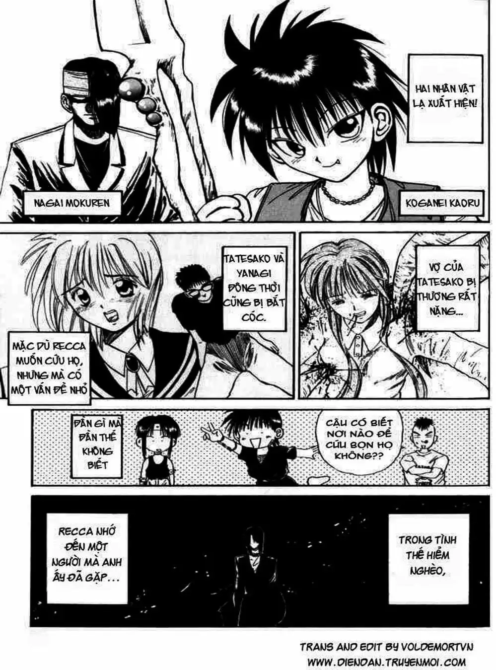 Truyện Tranh Ngọn Lửa Recca - Flame Of Recca trang 9