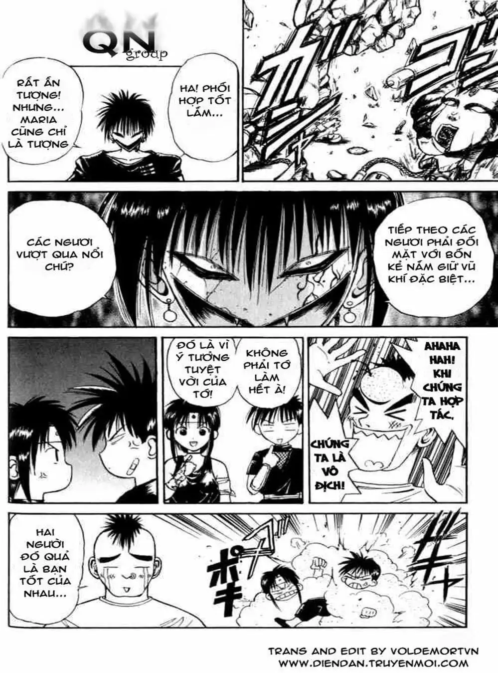 Truyện Tranh Ngọn Lửa Recca - Flame Of Recca trang 9