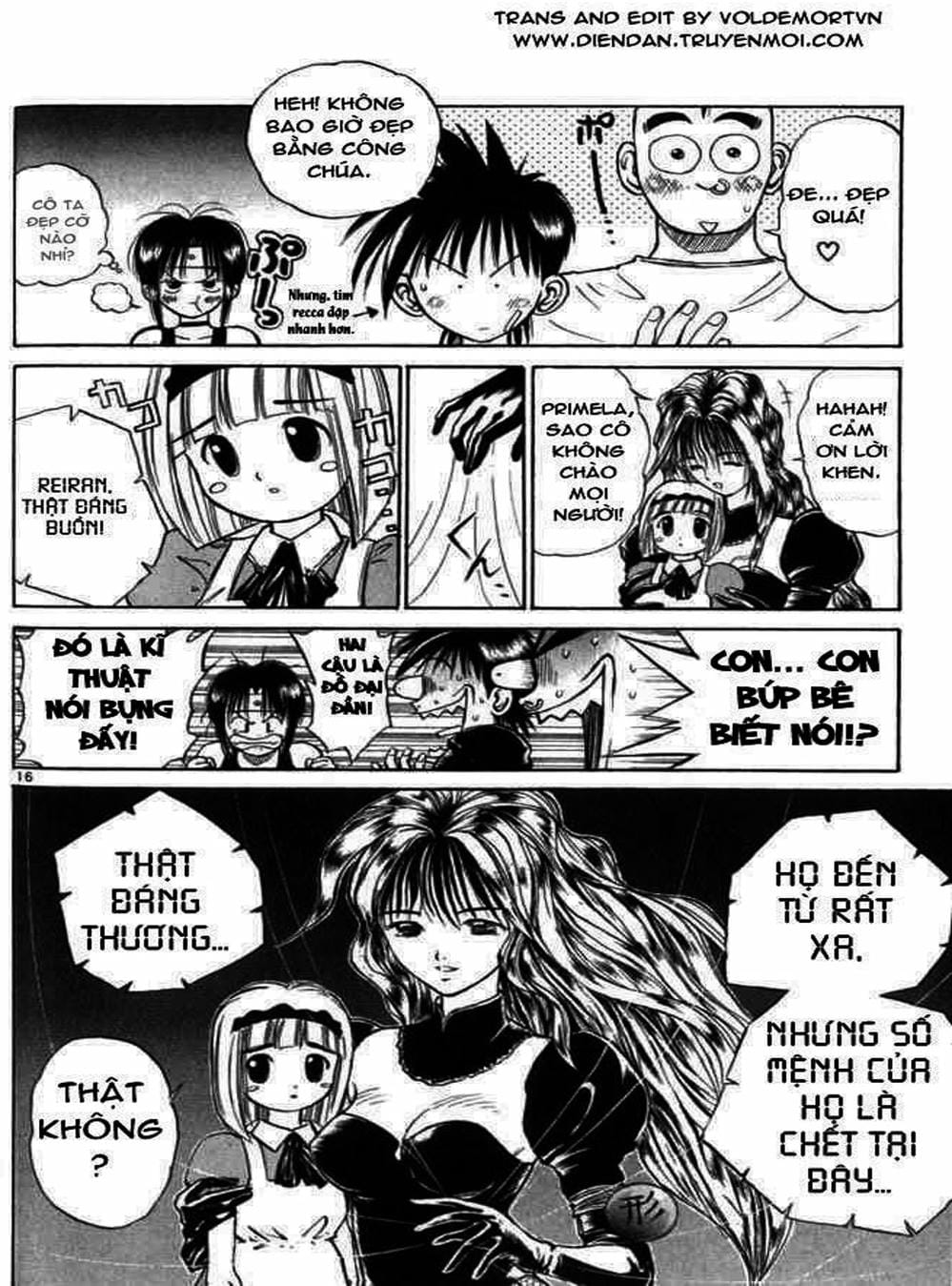 Truyện Tranh Ngọn Lửa Recca - Flame Of Recca trang 9