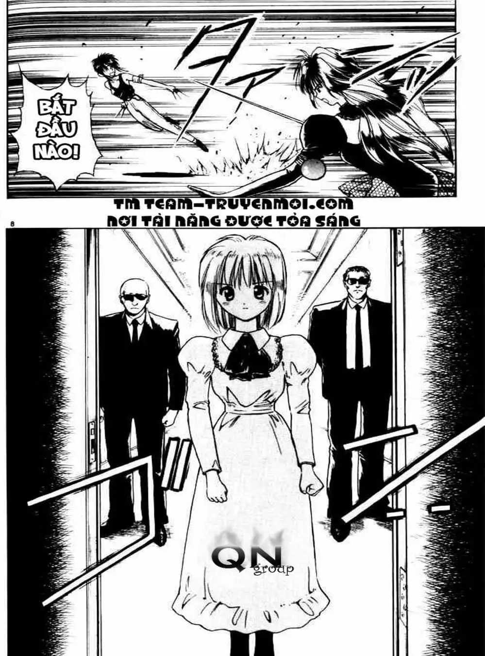 Truyện Tranh Ngọn Lửa Recca - Flame Of Recca trang 9