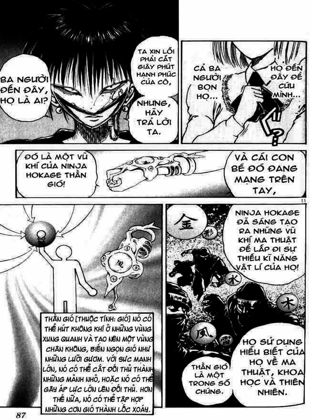 Truyện Tranh Ngọn Lửa Recca - Flame Of Recca trang 9