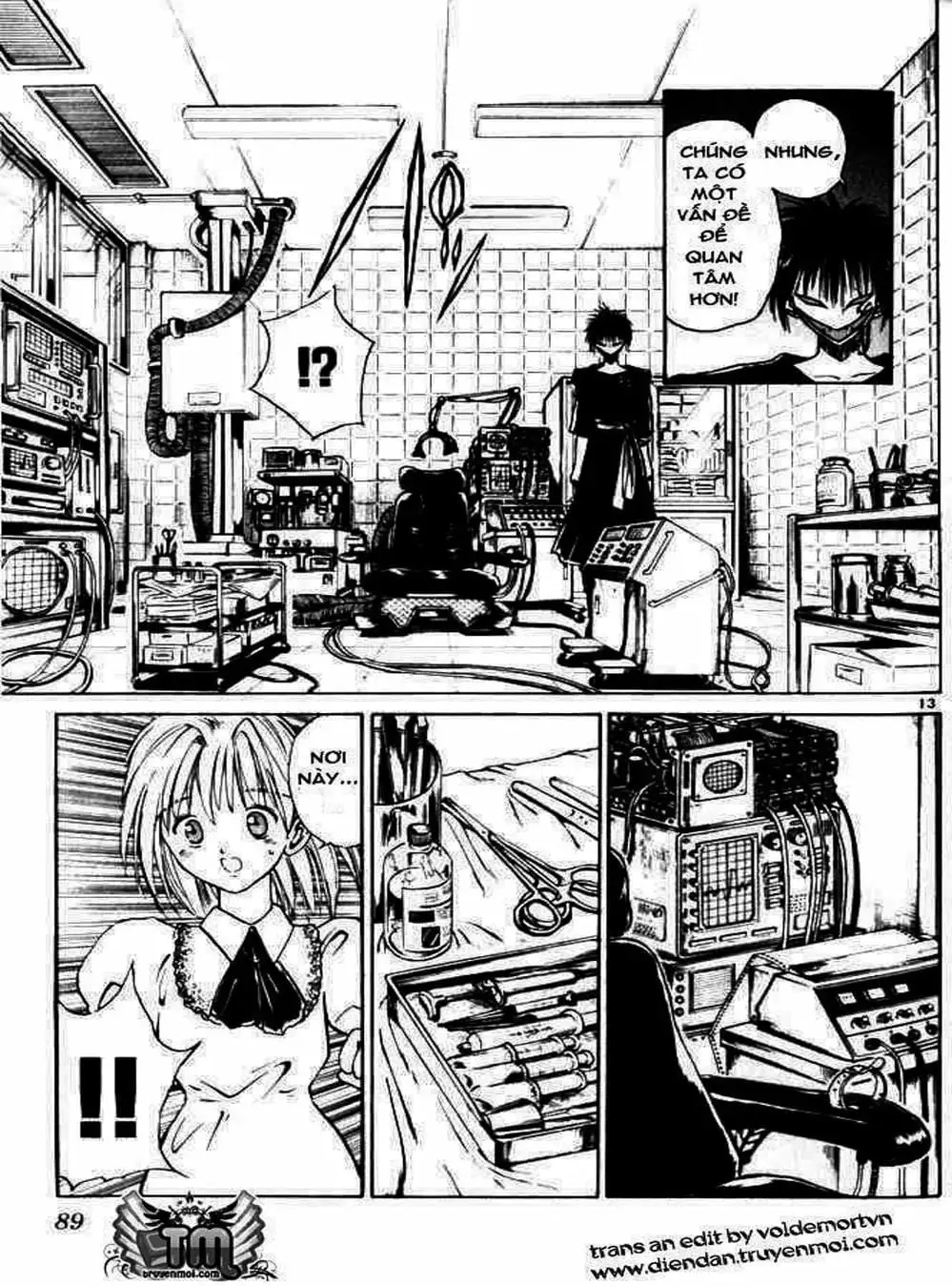 Truyện Tranh Ngọn Lửa Recca - Flame Of Recca trang 9