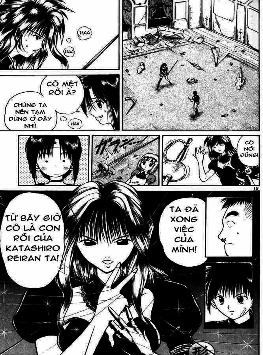 Truyện Tranh Ngọn Lửa Recca - Flame Of Recca trang 9