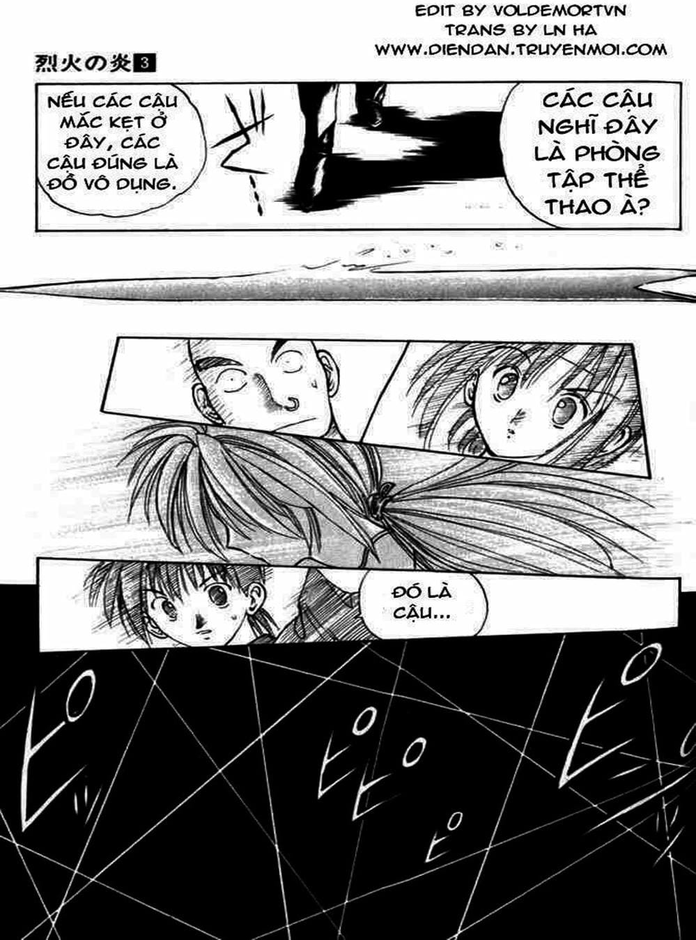 Truyện Tranh Ngọn Lửa Recca - Flame Of Recca trang 9