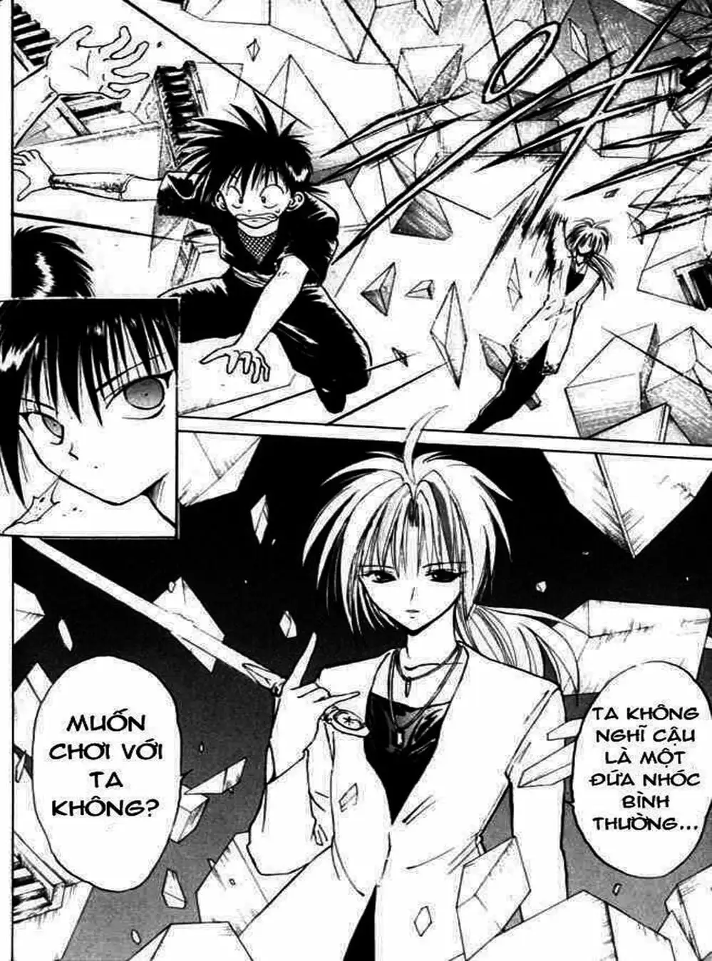 Truyện Tranh Ngọn Lửa Recca - Flame Of Recca trang 9