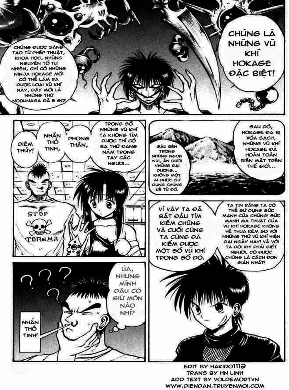 Truyện Tranh Ngọn Lửa Recca - Flame Of Recca trang 9