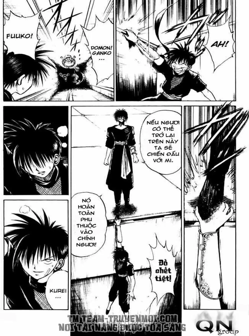 Truyện Tranh Ngọn Lửa Recca - Flame Of Recca trang 9