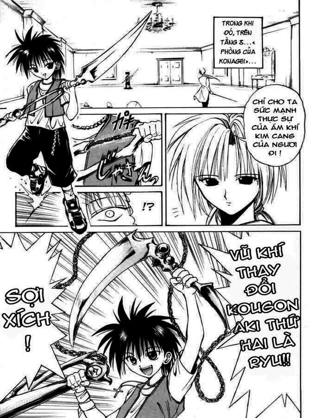 Truyện Tranh Ngọn Lửa Recca - Flame Of Recca trang 9