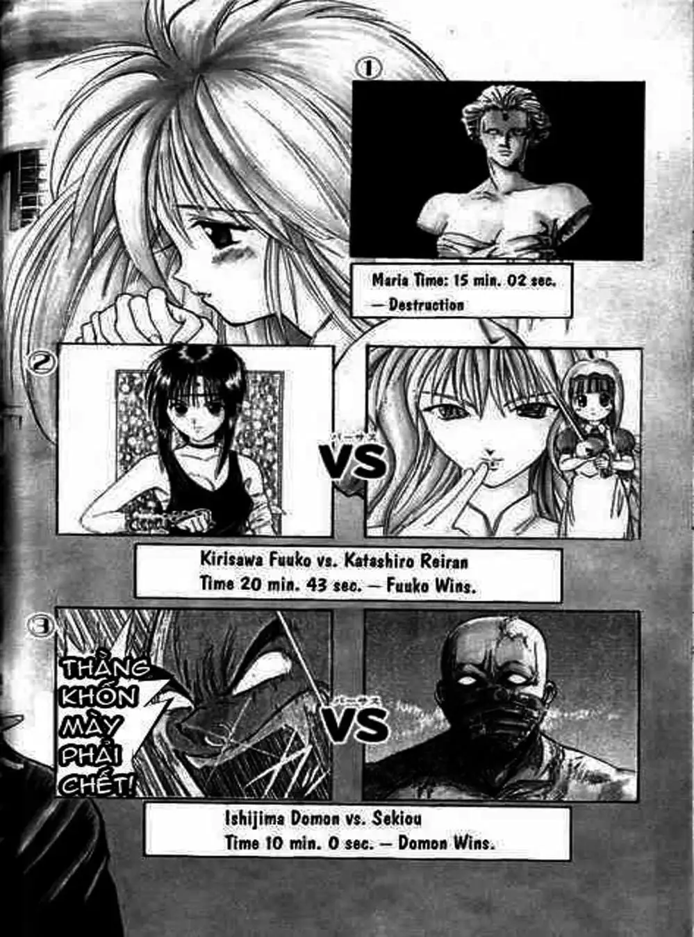 Truyện Tranh Ngọn Lửa Recca - Flame Of Recca trang 9