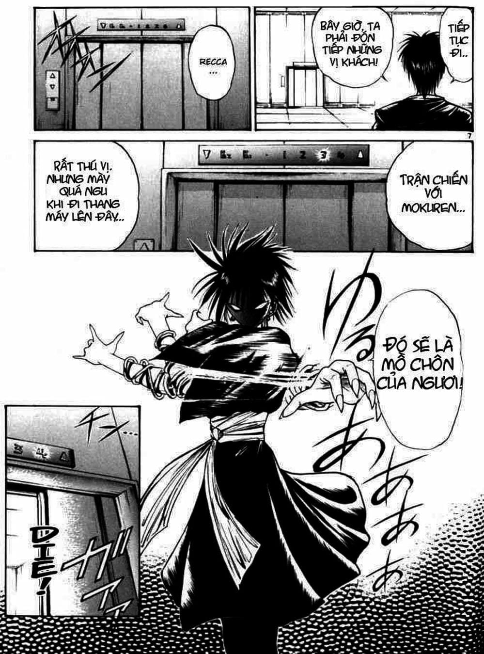 Truyện Tranh Ngọn Lửa Recca - Flame Of Recca trang 9