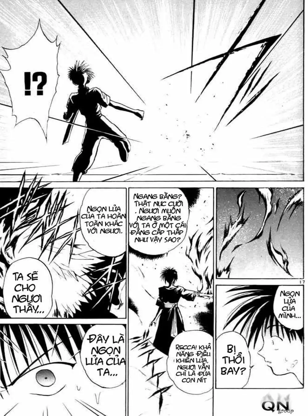 Truyện Tranh Ngọn Lửa Recca - Flame Of Recca trang 9