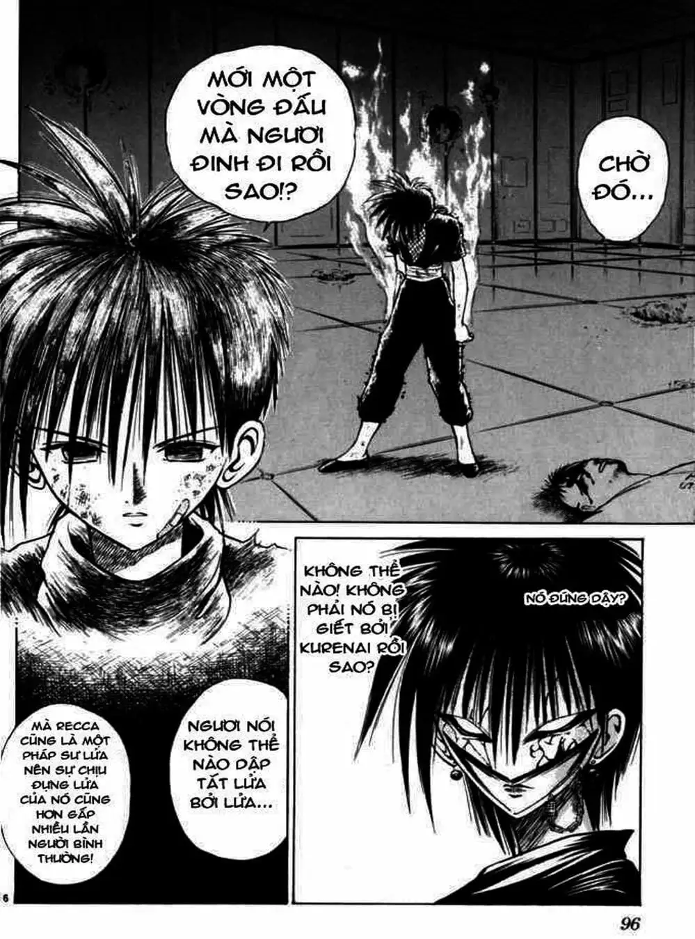 Truyện Tranh Ngọn Lửa Recca - Flame Of Recca trang 9