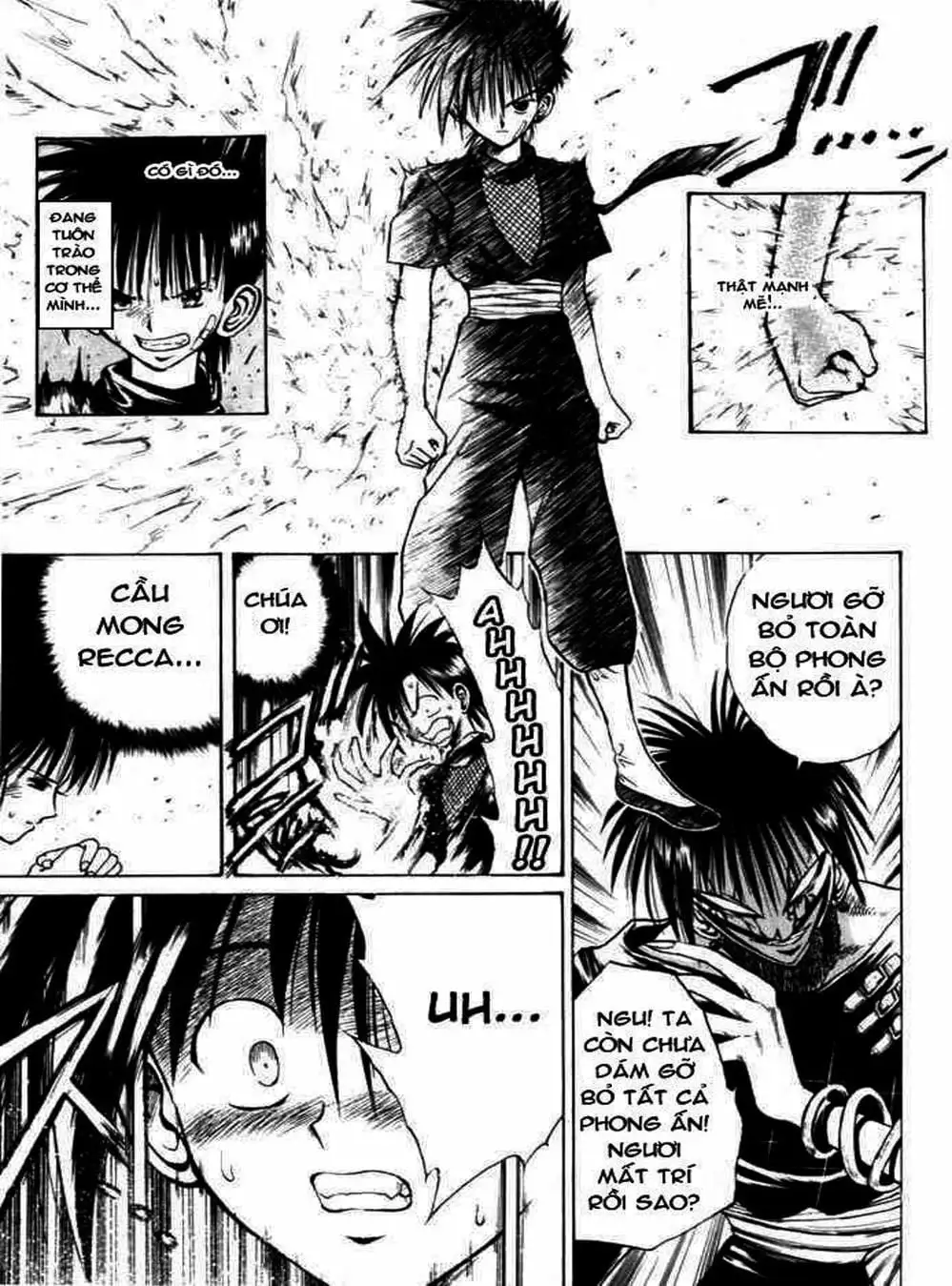 Truyện Tranh Ngọn Lửa Recca - Flame Of Recca trang 9