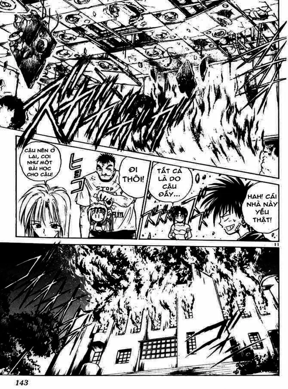 Truyện Tranh Ngọn Lửa Recca - Flame Of Recca trang 9