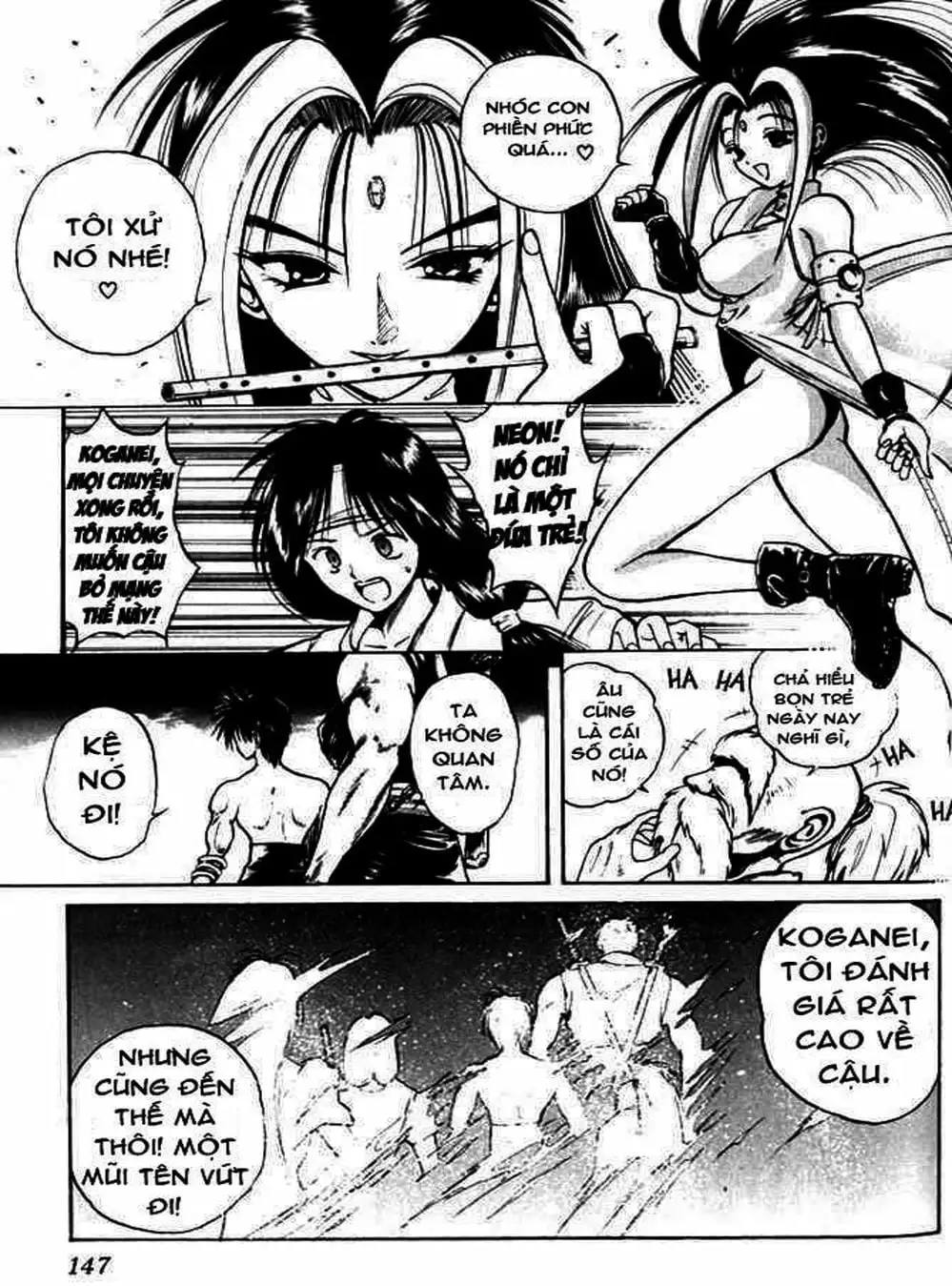 Truyện Tranh Ngọn Lửa Recca - Flame Of Recca trang 9