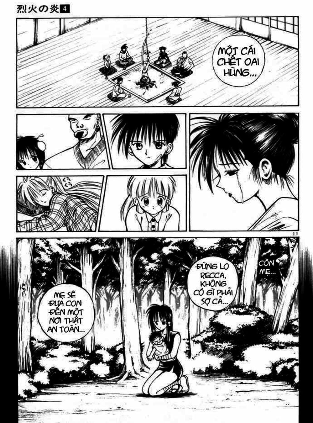 Truyện Tranh Ngọn Lửa Recca - Flame Of Recca trang 9