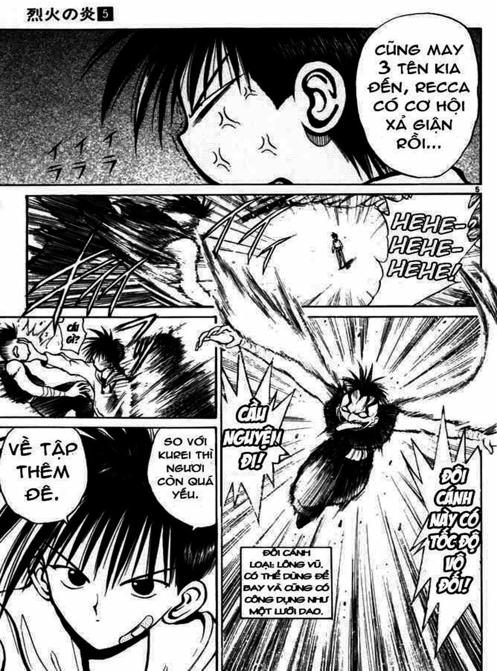 Truyện Tranh Ngọn Lửa Recca - Flame Of Recca trang 9