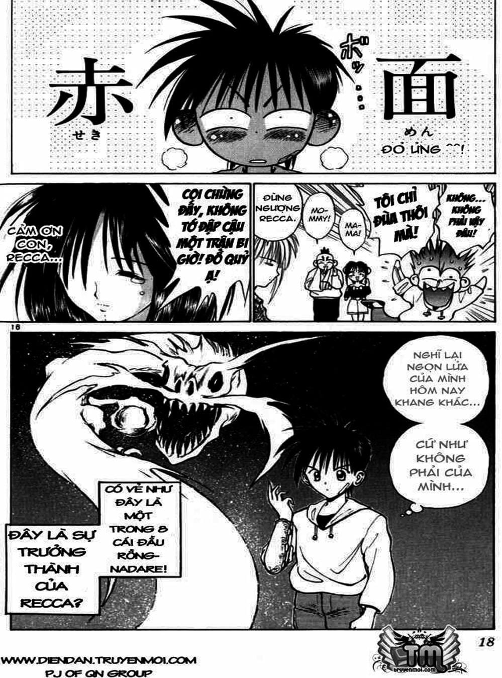 Truyện Tranh Ngọn Lửa Recca - Flame Of Recca trang 9