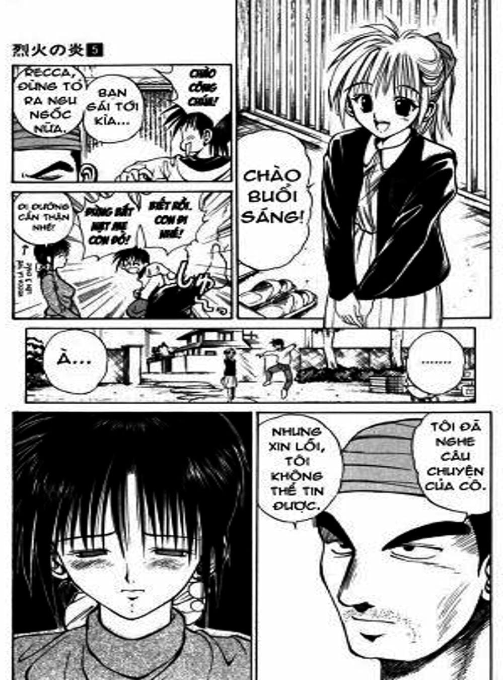 Truyện Tranh Ngọn Lửa Recca - Flame Of Recca trang 9