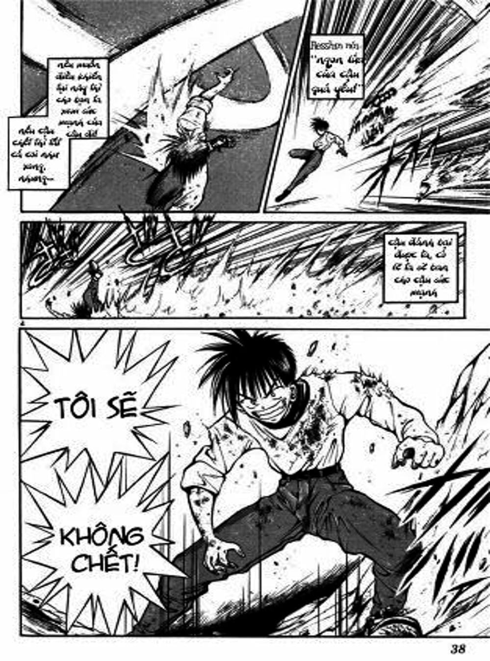 Truyện Tranh Ngọn Lửa Recca - Flame Of Recca trang 9