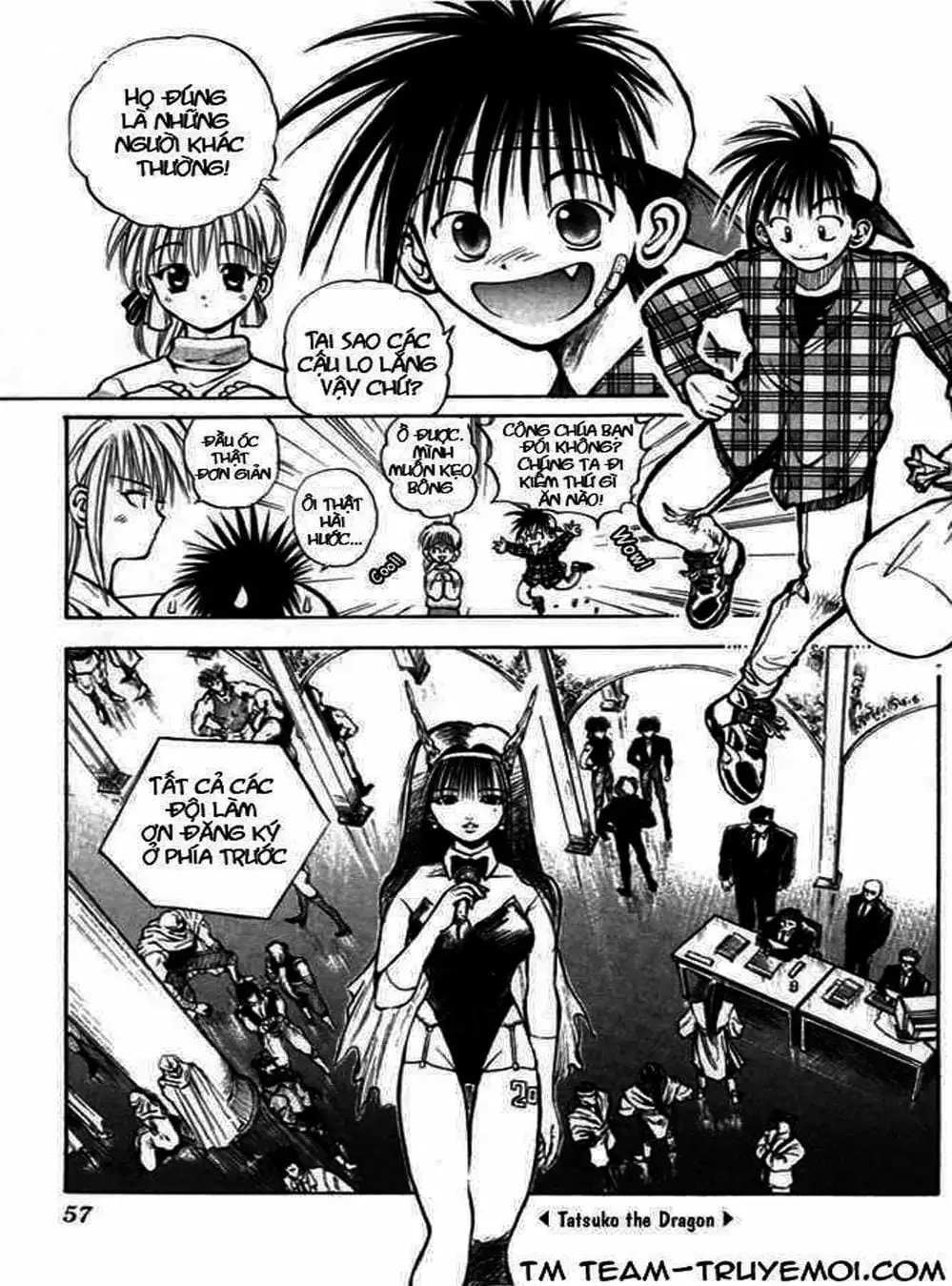 Truyện Tranh Ngọn Lửa Recca - Flame Of Recca trang 9