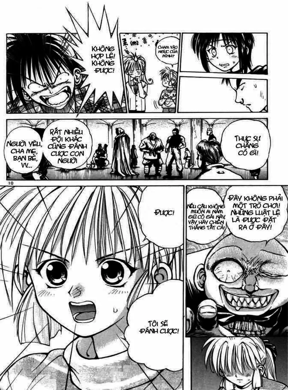 Truyện Tranh Ngọn Lửa Recca - Flame Of Recca trang 9