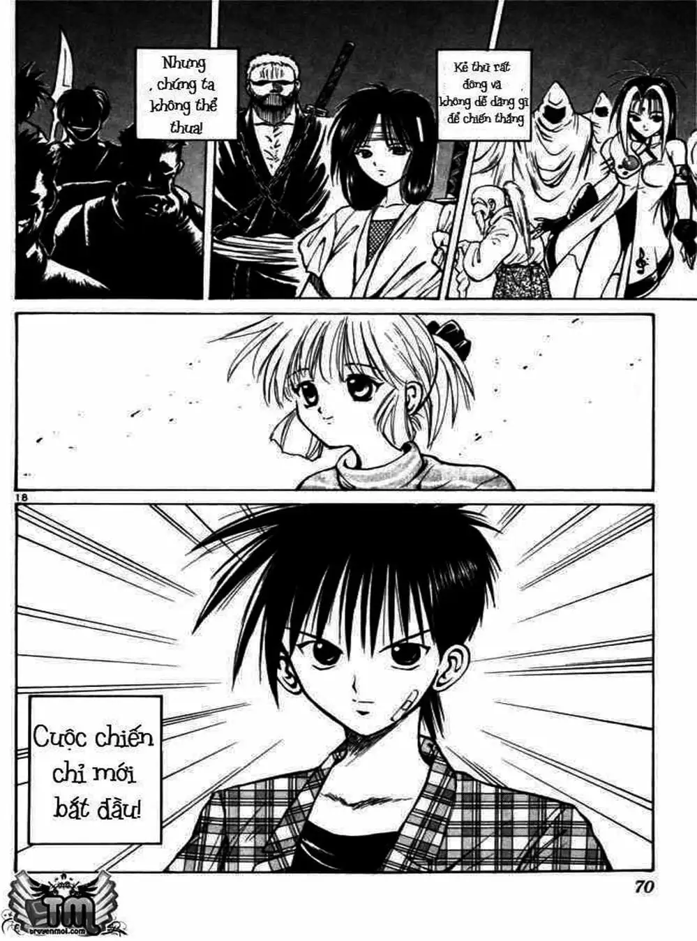 Truyện Tranh Ngọn Lửa Recca - Flame Of Recca trang 9