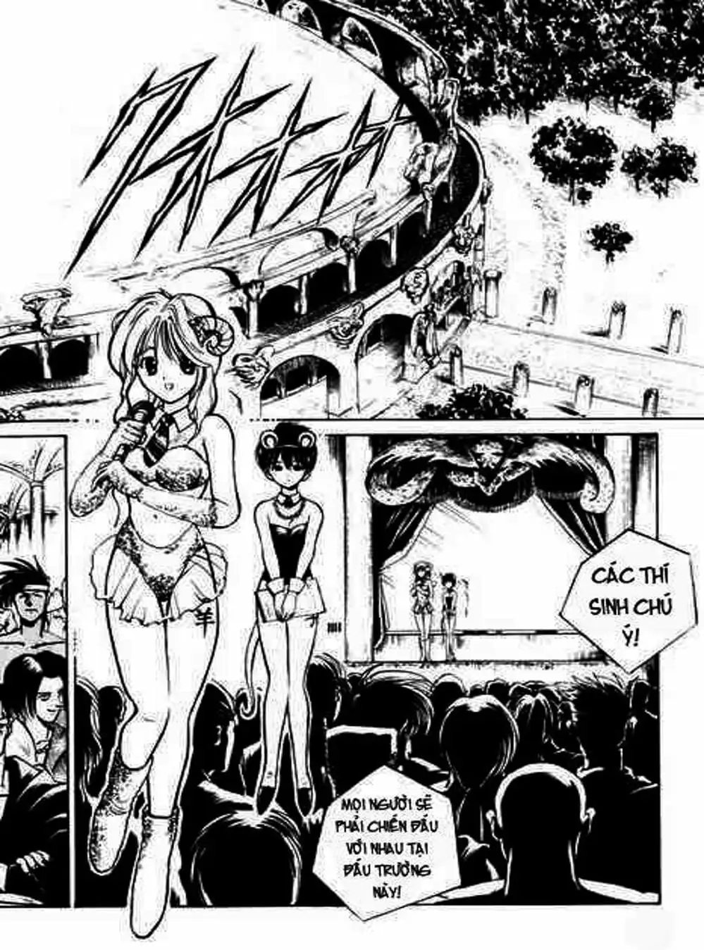 Truyện Tranh Ngọn Lửa Recca - Flame Of Recca trang 9