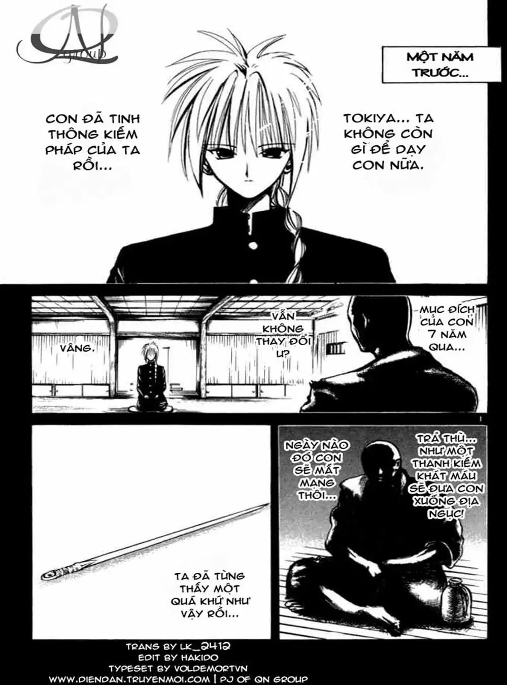 Truyện Tranh Ngọn Lửa Recca - Flame Of Recca trang 9