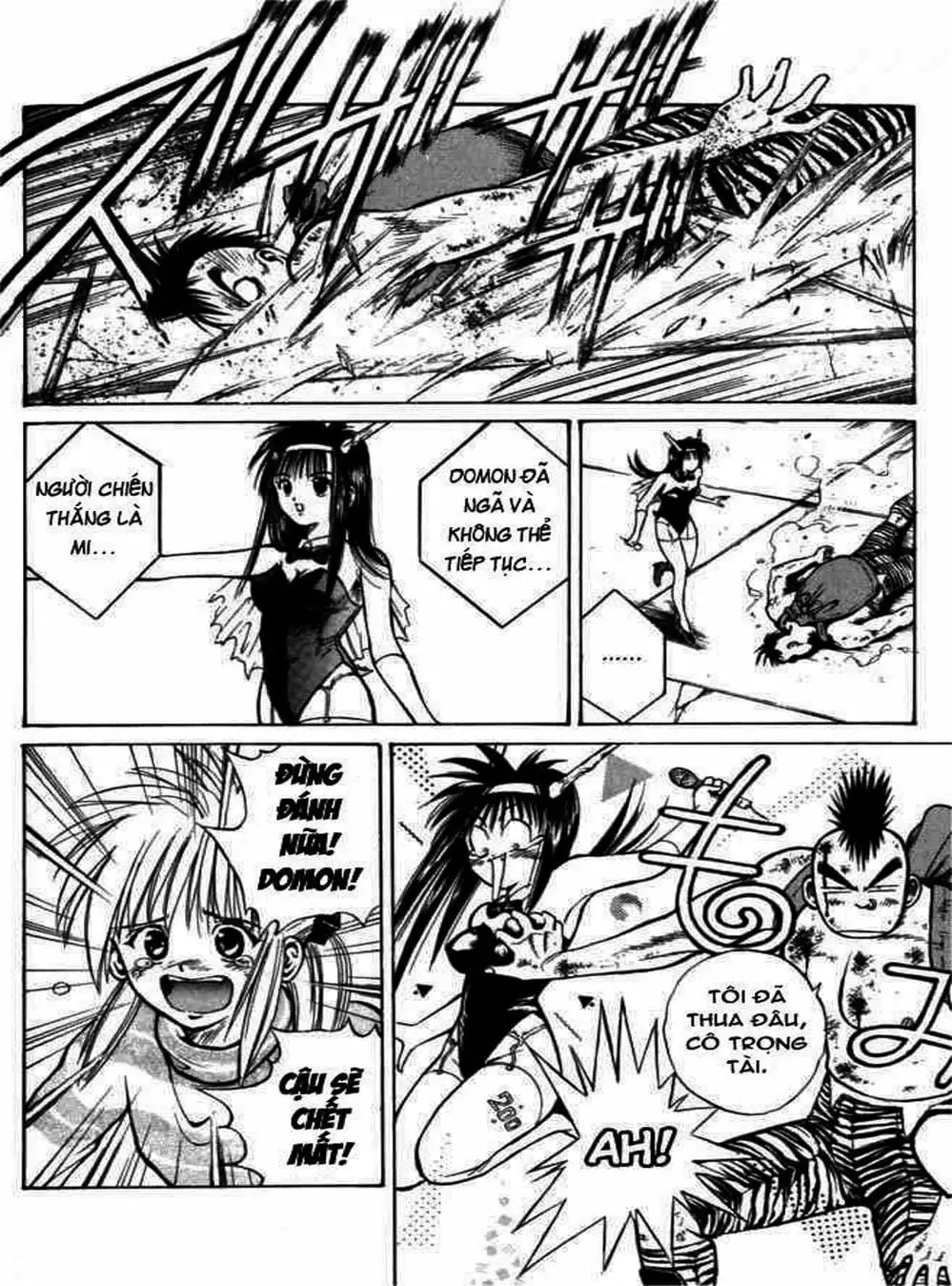 Truyện Tranh Ngọn Lửa Recca - Flame Of Recca trang 9