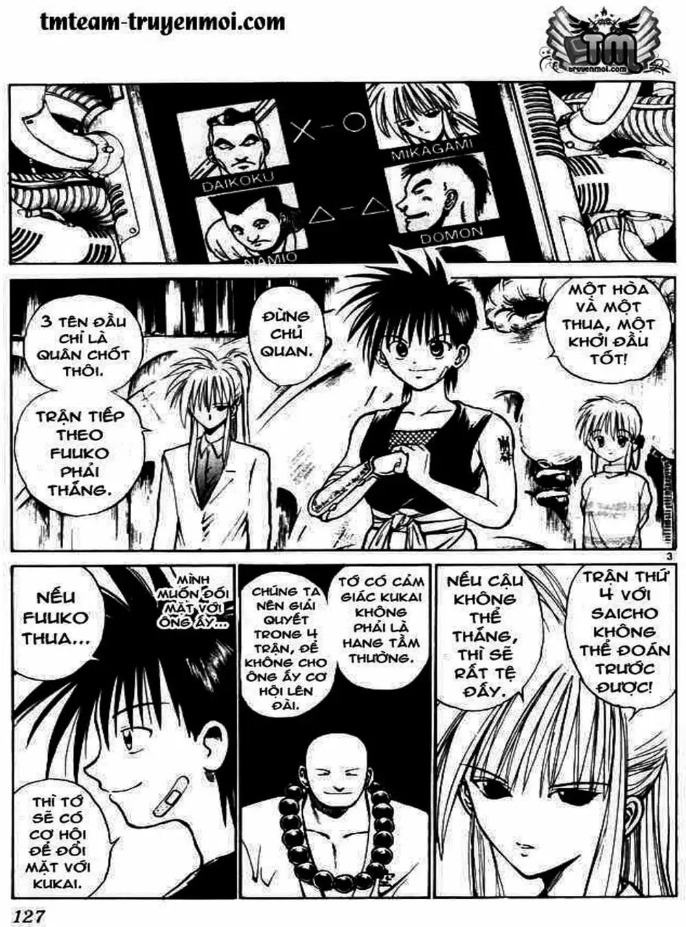 Truyện Tranh Ngọn Lửa Recca - Flame Of Recca trang 9