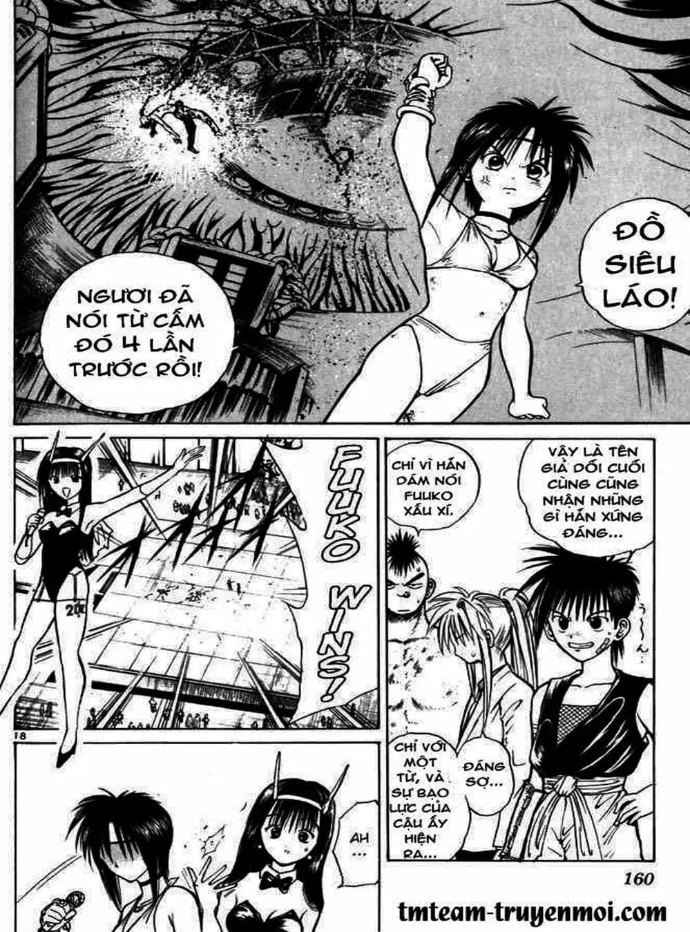 Truyện Tranh Ngọn Lửa Recca - Flame Of Recca trang 9